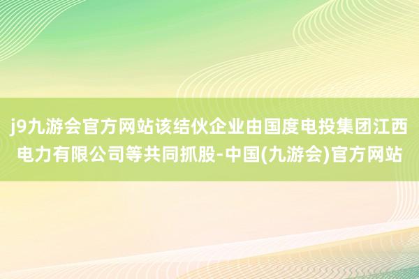 j9九游会官方网站该结伙企业由国度电投集团江西电力有限公司等共同抓股-中国(九游会)官方网站