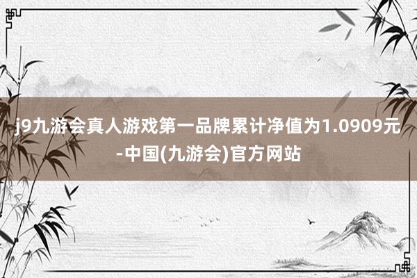 j9九游会真人游戏第一品牌累计净值为1.0909元-中国(九游会)官方网站